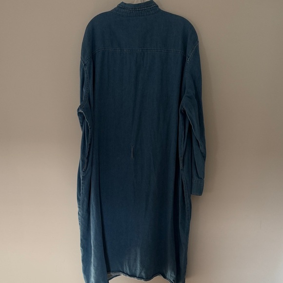 ASOS Denim Shirt Dress - Picture 3 of 3